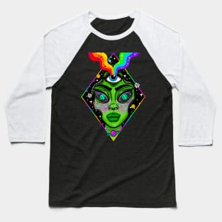 Alien babe Baseball T-Shirt